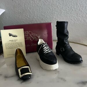 Just The Right Shoe MOTORCYCLE BOOT Raine Sneaker ‘Sneakin By’ Playful Patent